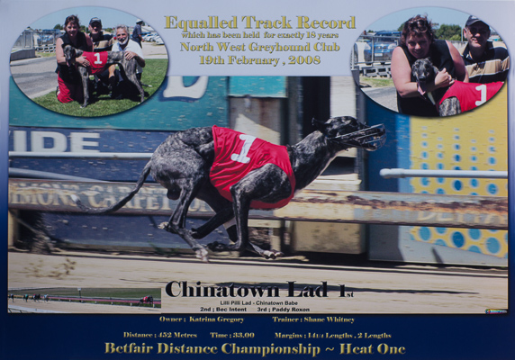 Chinatown Lad Devonport track record