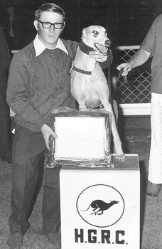 Owner Ken Barker with Peace Gift at Hobart